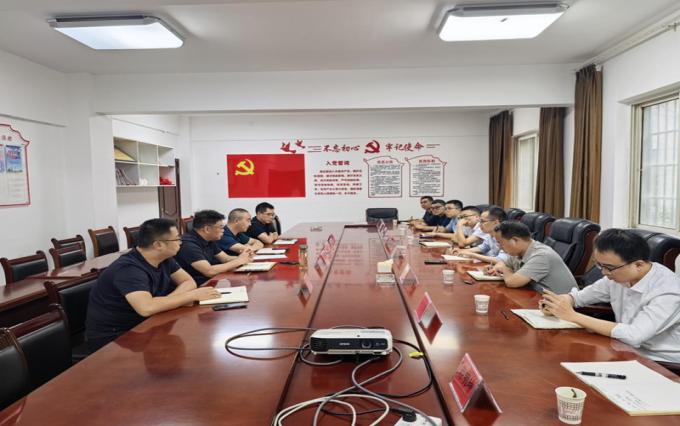 巴中两山公司党总支书记、董事师远带队赴广元市利州区与四川两山生态环保科技有限公司深化合作洽谈